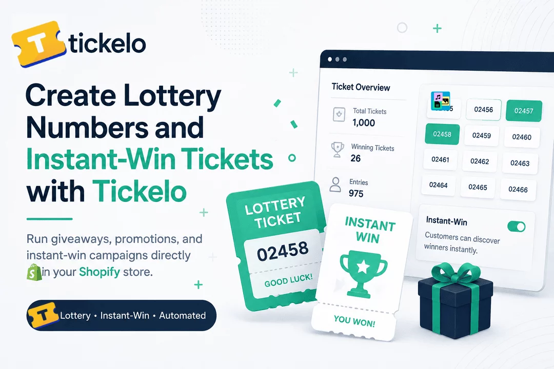 Create Lottery Numbers and Instant-Win Tickets with Tickelo