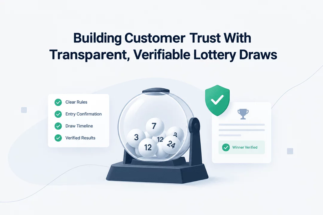 Building Customer Trust With Transparent, Verifiable Lottery Draws